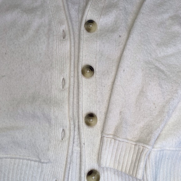 Hollister white oversize cardigan S - Picture 7 of 10